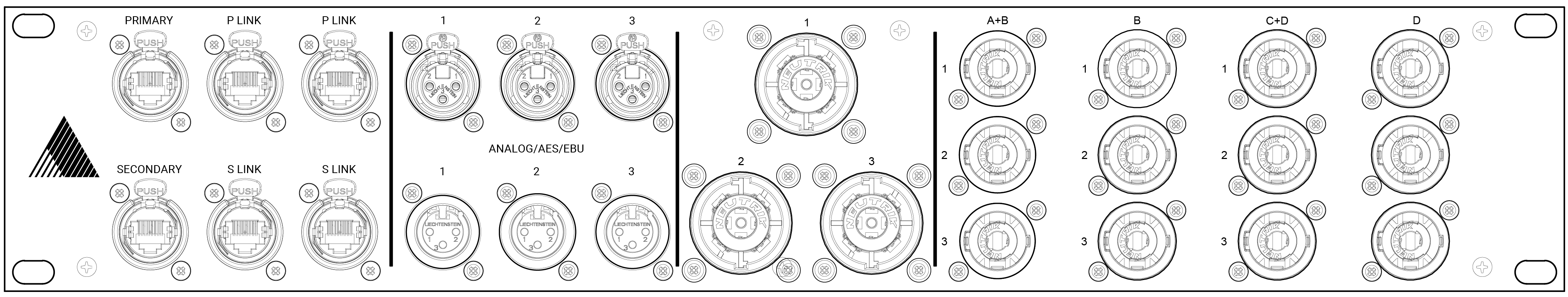 S-Series Panel Drawing